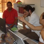 Luca muy pensativo en plena reunion junta directiva REDEC 